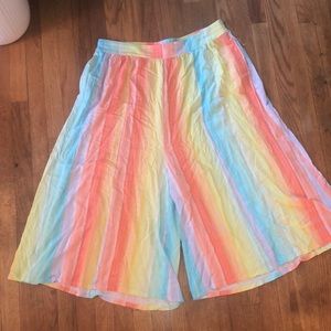 ModCloth rainbow capris